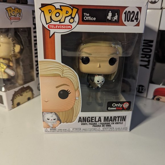 Funko Pop! Angela Martin GameStop Television The Office 1024 - Picture 1 of 3